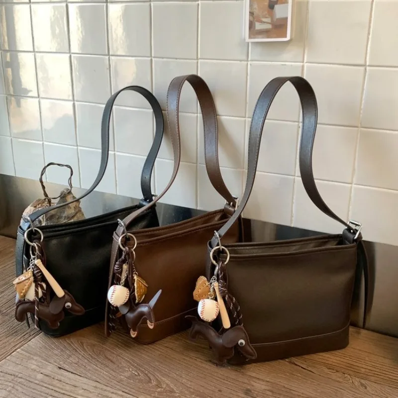 

Stylish Crossbody Diaper Bag Women's Bag Tote Daily Errands Multi-Pocket Exquisite Sleek Sophisticated Elegant Fashionable