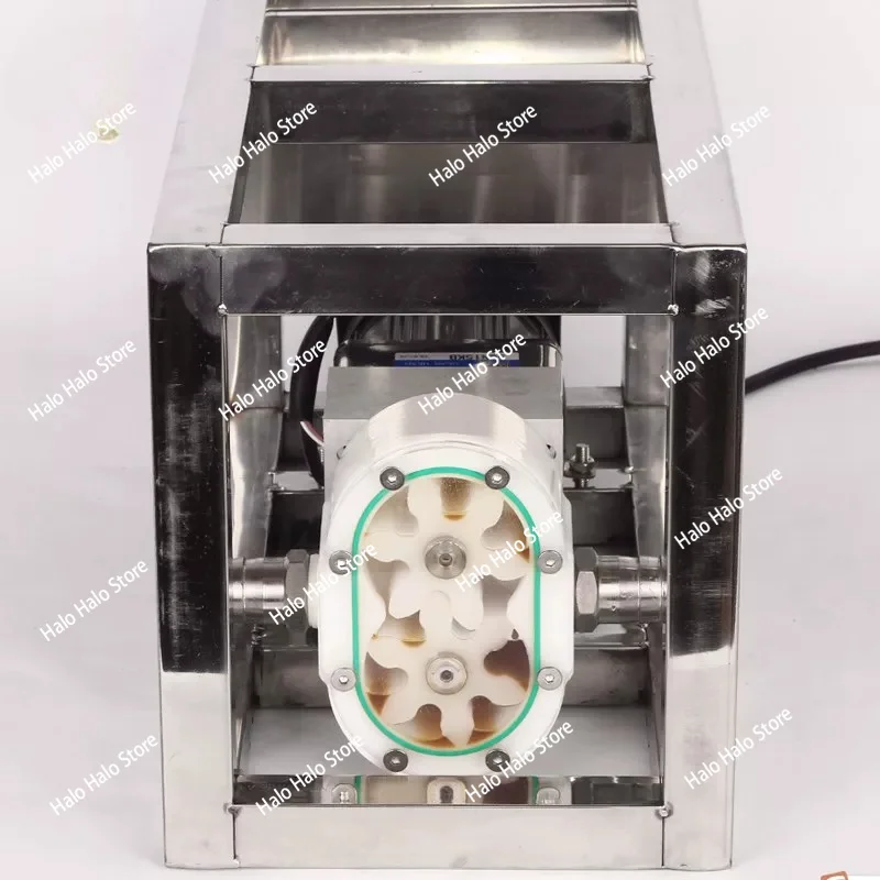 Filling Machine Accessories Food Grade Plastic Gear Pump Honey Sesame Paste High Viscosity Micro Conveying Pump