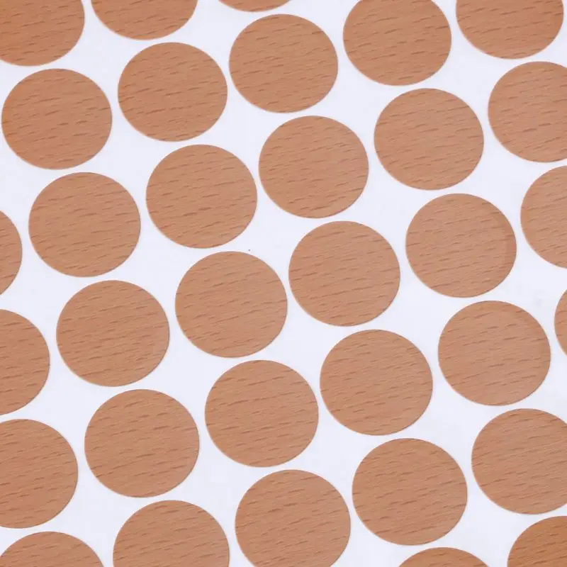 60Pcs 20mm mobili in legno adesivi autoadesivi per tappi a vite per mobili