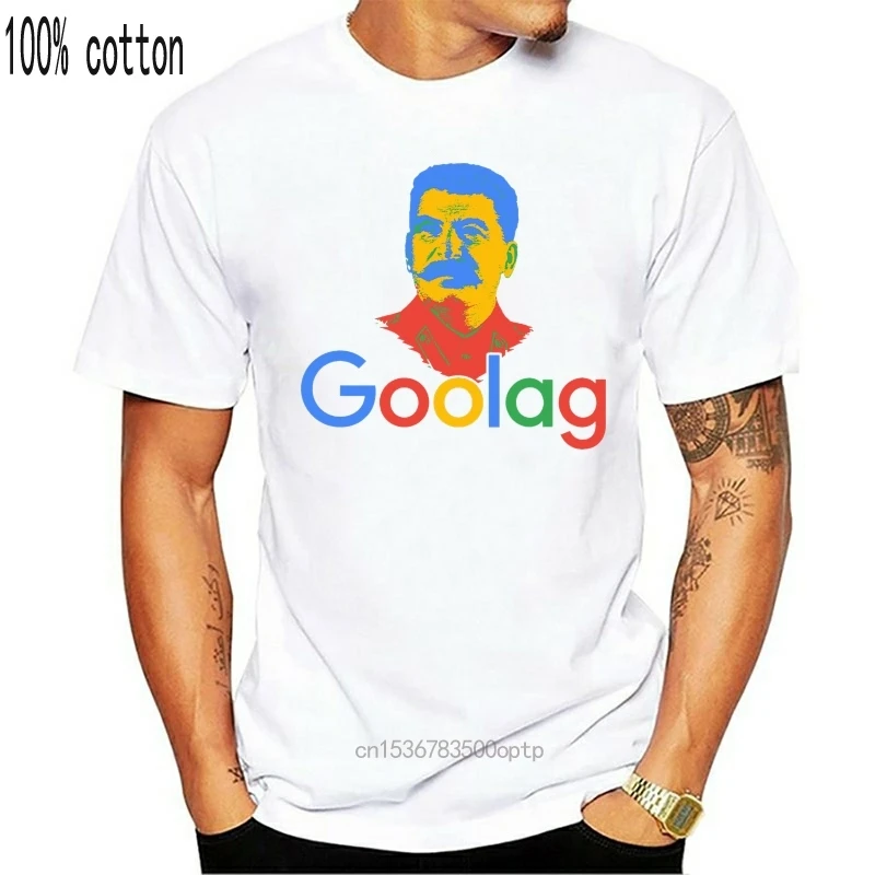 100% Cotton O Neck Custom Printed Tshirt Men T Shirt Goolag Stalin Gulag Meme Political Dark Humor  Goolag Women T Shirt