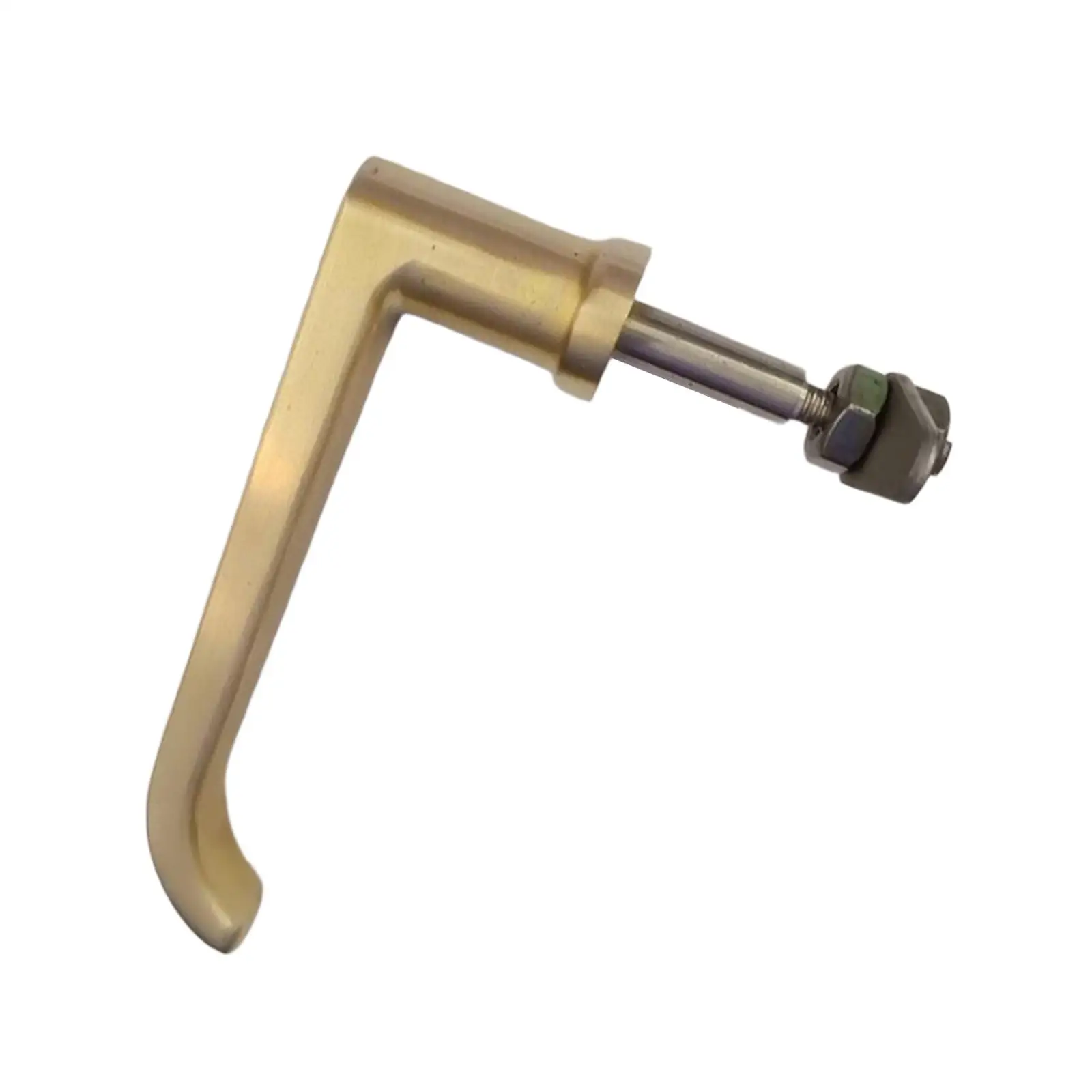 Fireplace Door Hardware Heat Resistant Stove Handle Sturdy Stainless Steel Fireplace Tool for Household Indoor Use