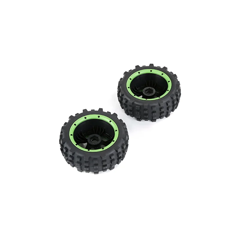 Off-Road carro pneus traseiros, 1, 5 BAHA ROVAN, KM BAJA, 5T, 5SC, 5FT, RC carro brinquedos peças, 195x80mm, verde