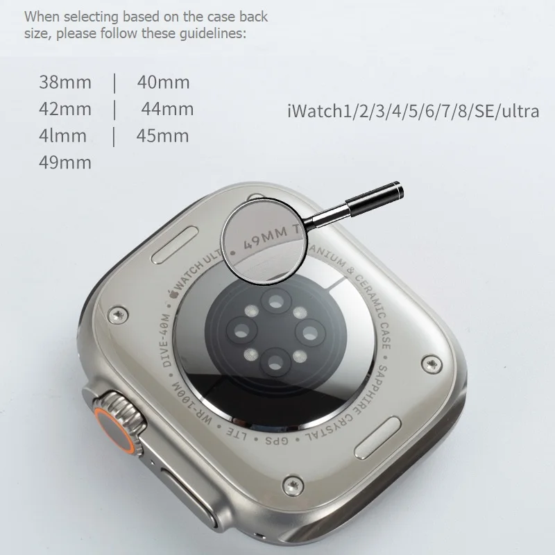 สายทอไนลอนสองชั้นใช้สำหรับนาฬิกา Apple (ประเภท-B:38-41มม.)/(ประเภท-A:42-49มม.)