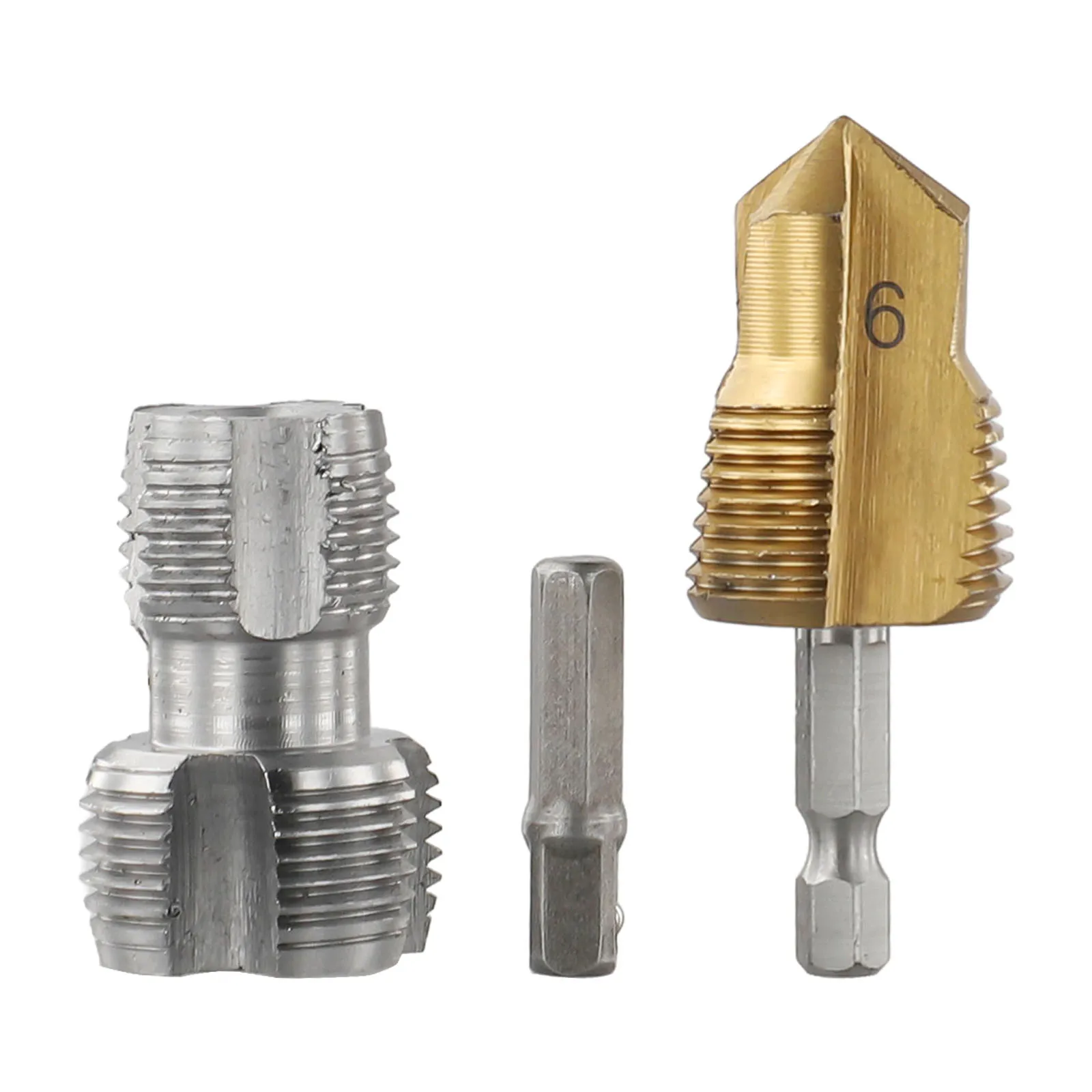 Plumbing Work Drill Bit For PVC Pipe as Picture Compatible With 1 2 Inch Pipe Compatible With 3 4 Inch Pipe Easy To Assemble