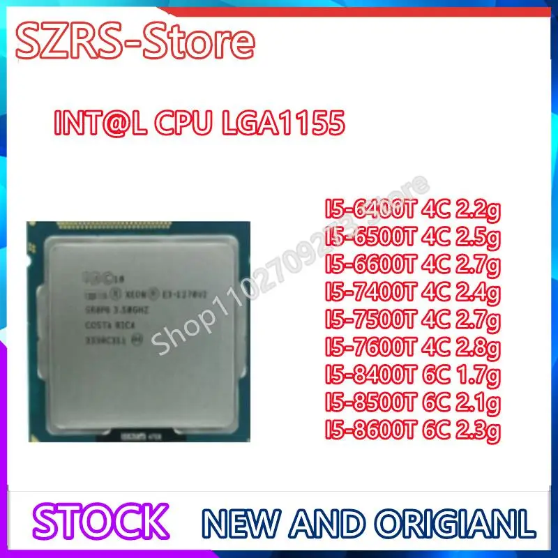 int@l i5 6400T 6500T 6600T 7400T 7500T 7600T 8400T 8500T 8600T LGA1151