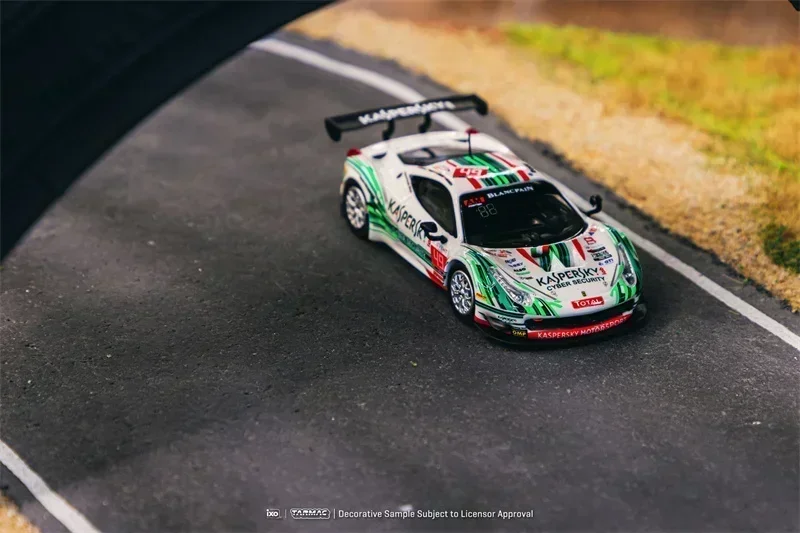 Tarmac Works 1:64 458 إيطاليا GT3 24 ساعة من سبا 2016 دييكاست موديل سيارة