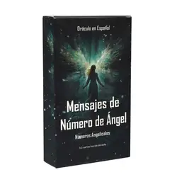 Tarot Cards Set Angel Number Message Tarot Prediction Tarot Spanish Version Oracle Decks Tarot Cards for Friends Gatherings