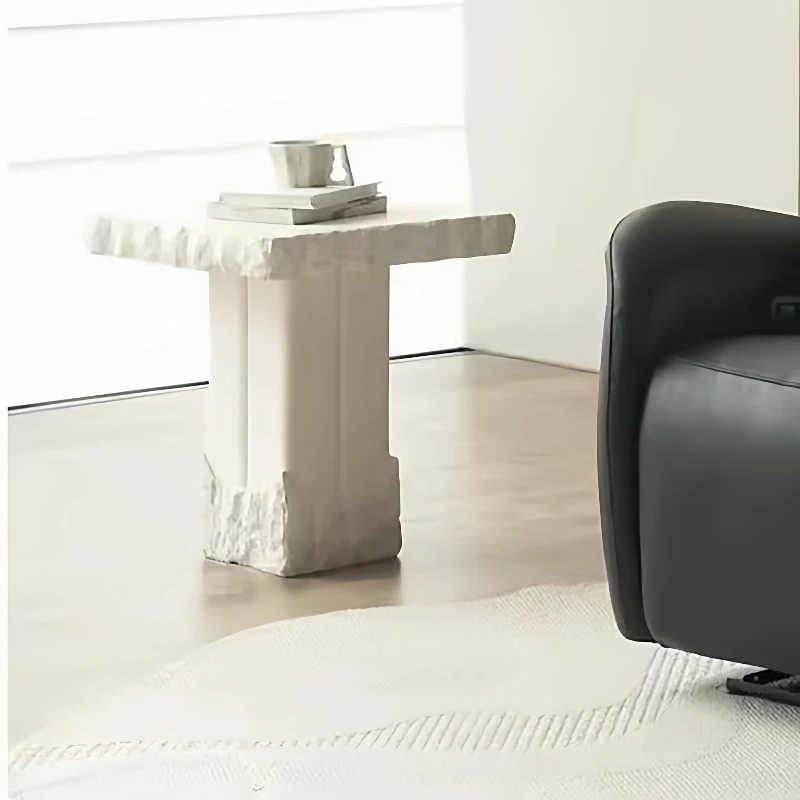 

Coffee table Italian minimalist tea table special-shaped designer small apartment ink light