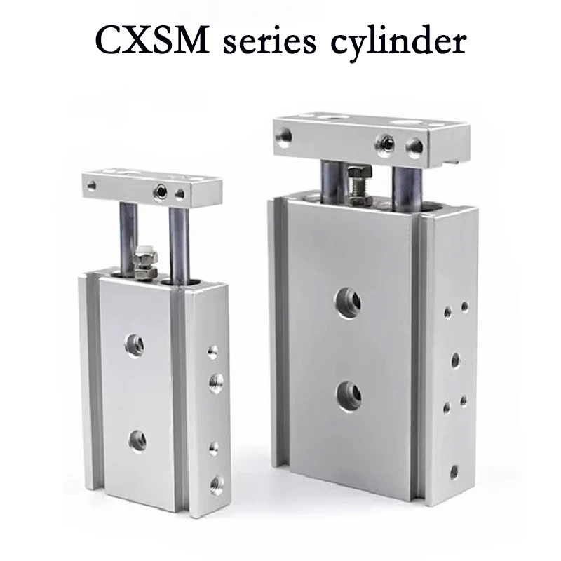 SMC Type CXSM Dual Rod Cylinder Pneumatic Cylinder CXSM10 CXSM15 CXSM20 CXSM25 CXSM32 Double Axis Dual Rod Cylinder