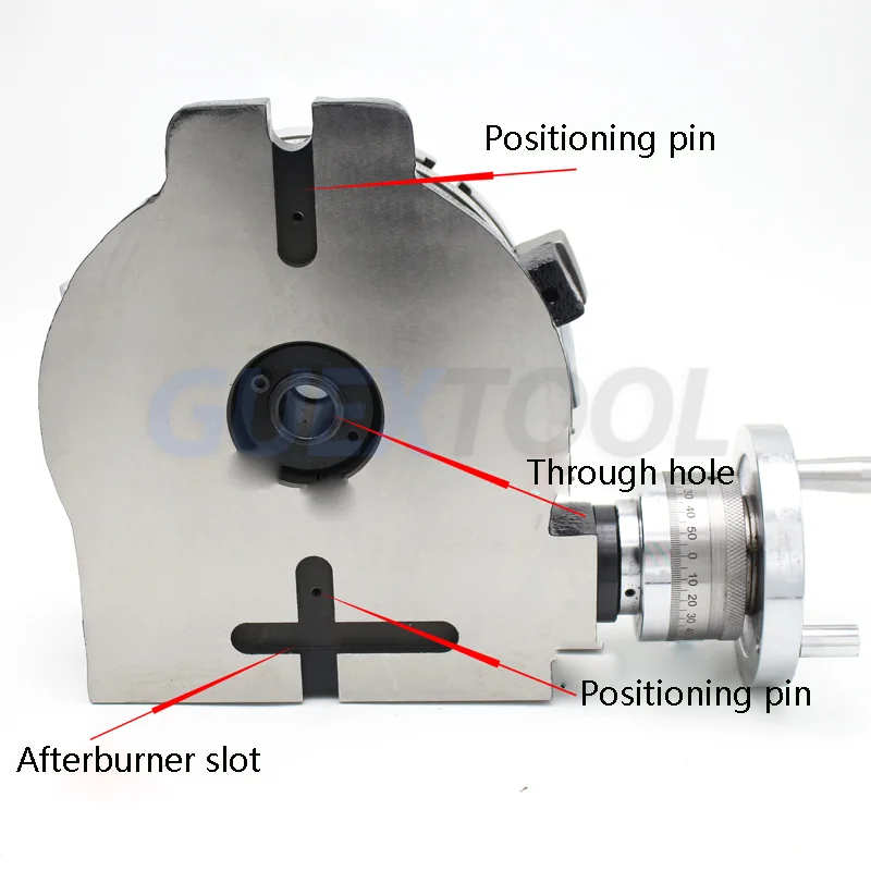 CNC Precision Milling Machine 2 In 1 Vertical Horizontal Dividing Head Rotary Table Indexing Dividing Head Milling Machine Tools