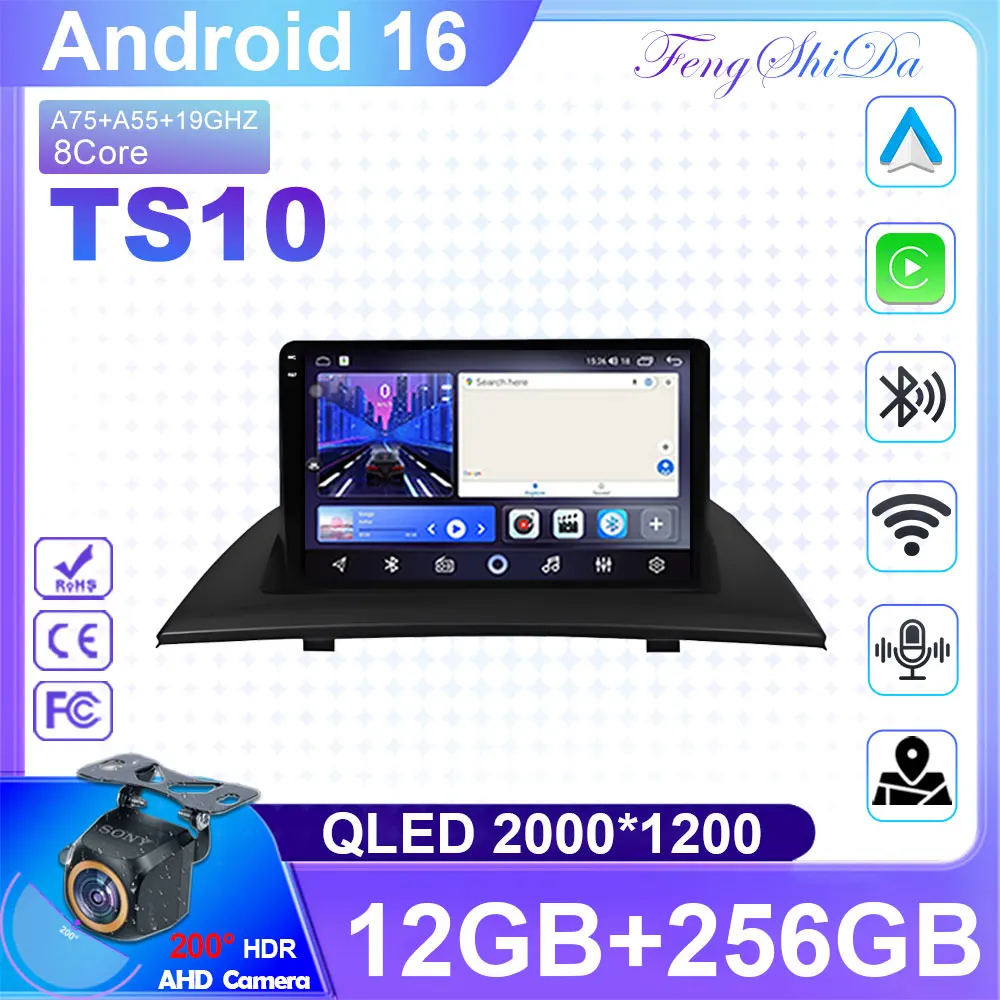 Android 16 For Citroen Xsara Picasso 1999-2010 2K Carplay Car Radio Multimedia Player Screen GPS Navigation Auto Video  No 2din