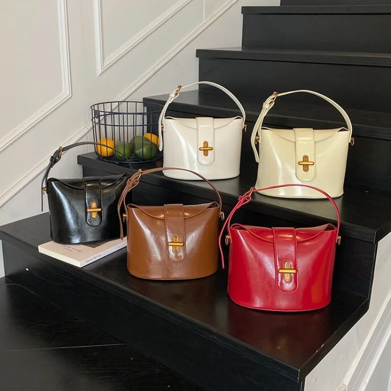 

Luxe-elegant 2025 New Ladies Luxury Brand Leather Crossbody Bag Famous Designer Vintage Popular Classic