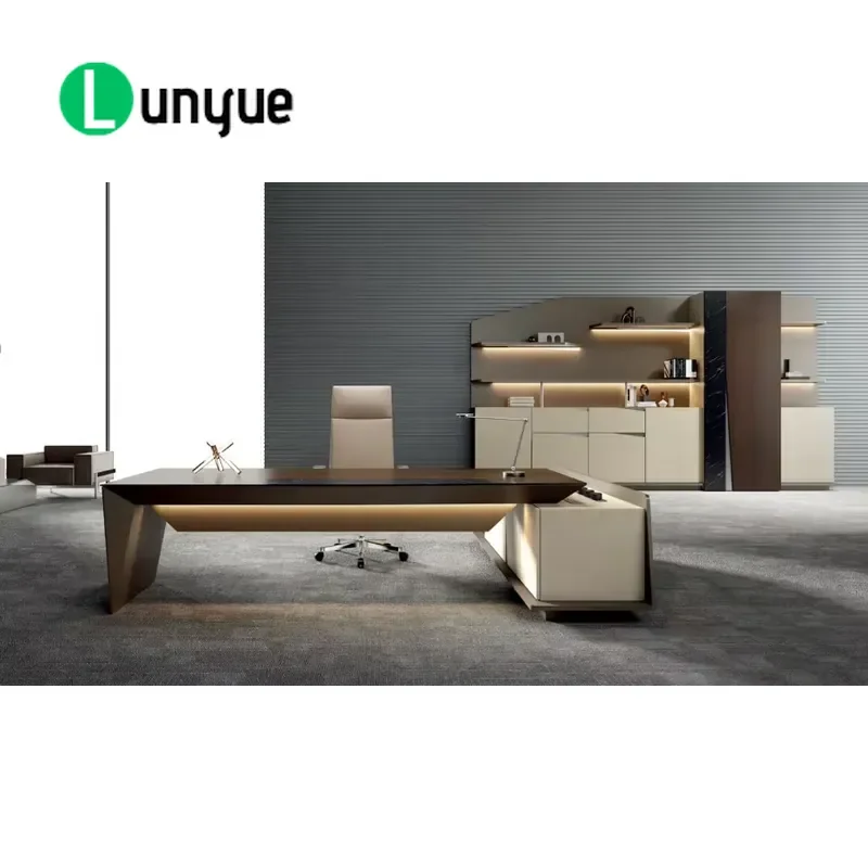 Wooden File Cabinet Horizontal Office Storage Furniture Durable Wood Desk Organizer for Home Office Business Documents