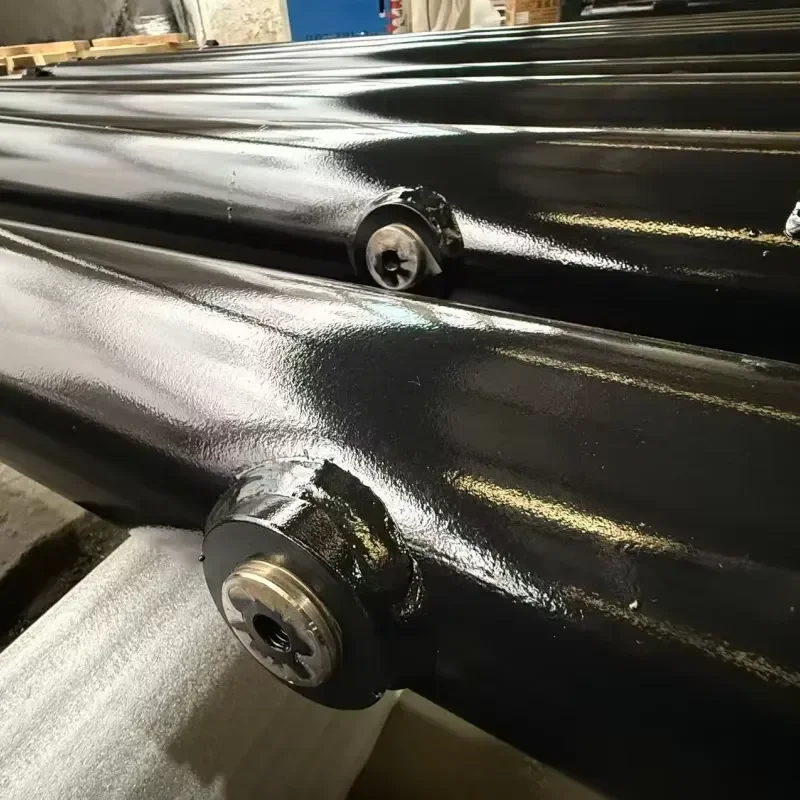 Customized High Tonnage Long Stroke Hard Chrome Plated Telescopic Hydraulic Cylinders for Crane Lifting Heavy Equipment