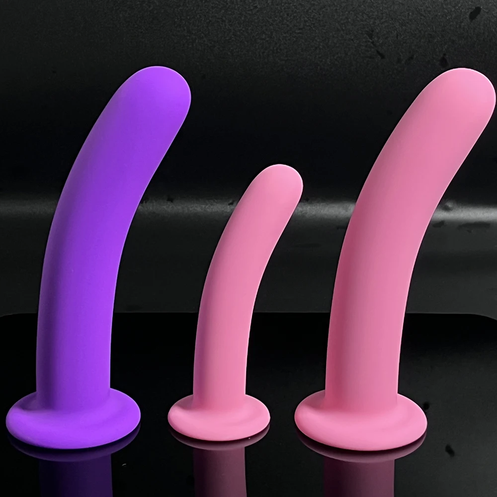 3pcs/Set Anal Plug Solid Silicone Anal Dildos For Women Men Sex Toys Beginning Butt Plug With Suction Cup Prostate Massage