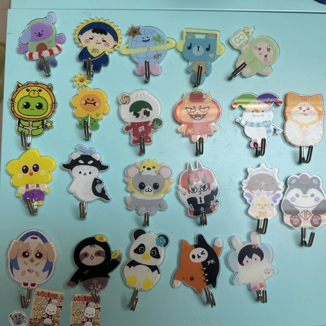 Not Official Thai Star Pondphuwin Joongdunk FirstKhaotung Jimmy Sea Junior Mark Perthsanta Wall Hooks Sticky Hanger Wall Hook