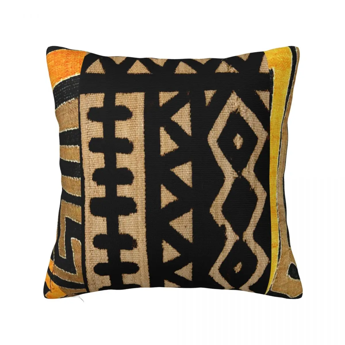 Contemporary African Mud Cloth Pillowcase Printing Fabric Cushion Cover Decor Ancient Throw Pillow Case Cover Bed Square 45*45cm