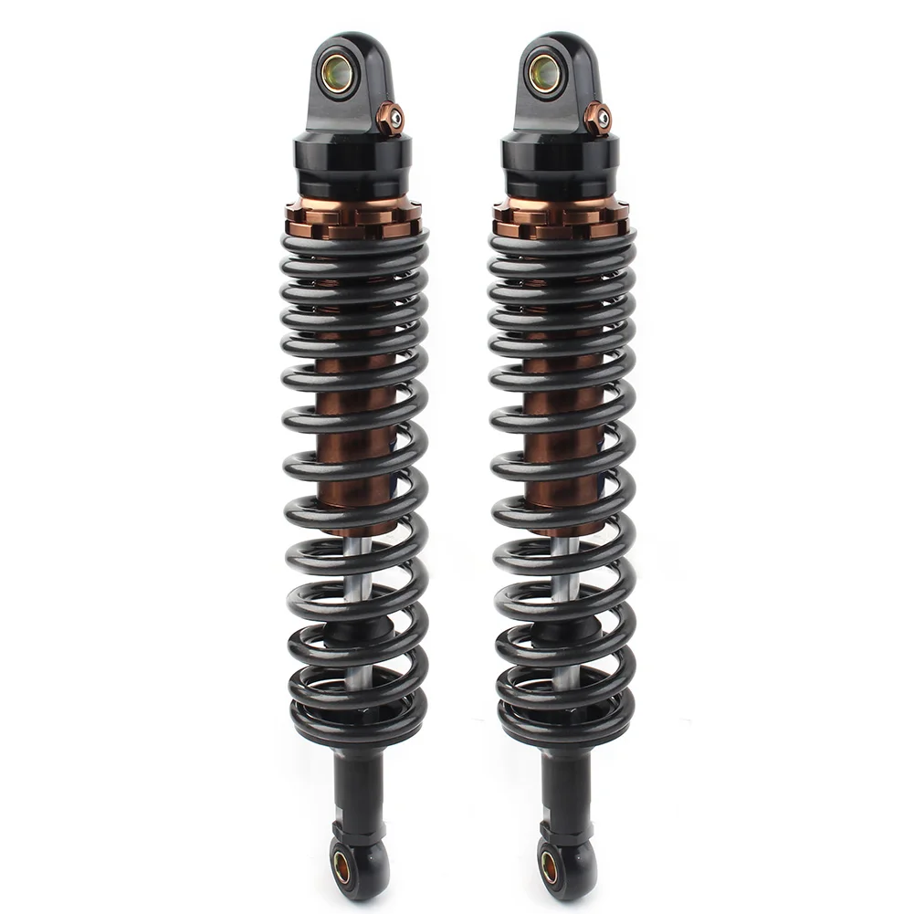 360MM Motorbike Rear Suspension Adjustable Air Damper 1Pair For Yamaha Suzuki Honda ATV Go Kart Rear Shock Absorbers Replacement