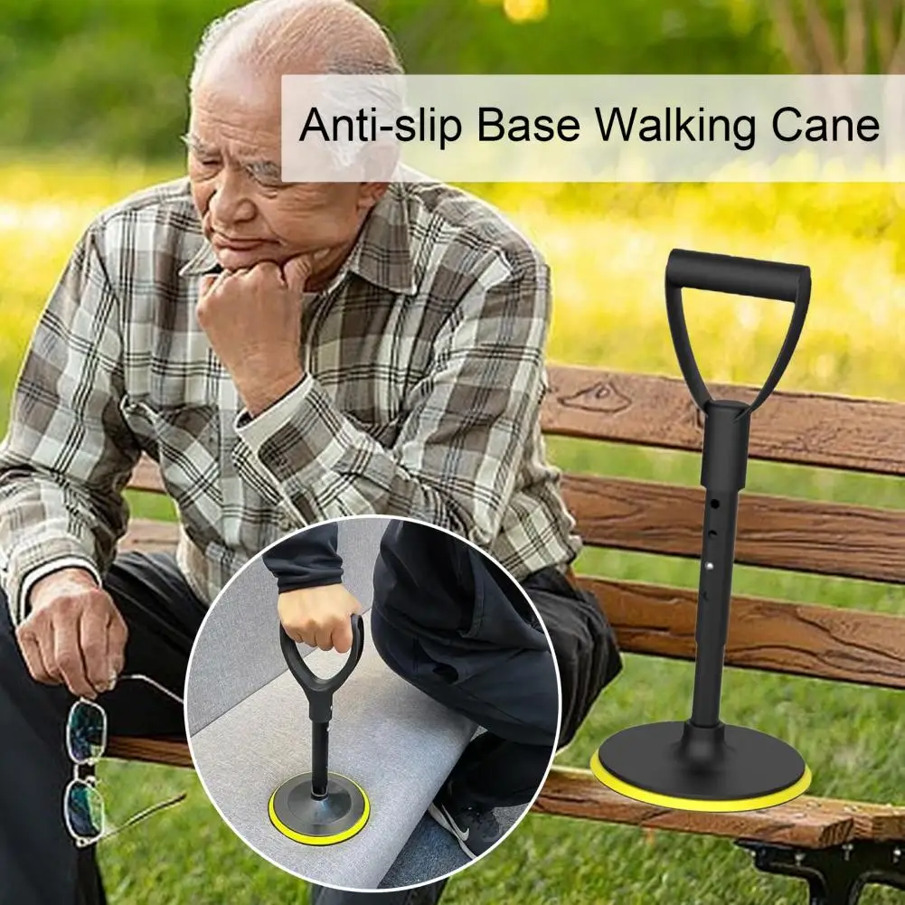 Idoso Braço Mobility Aid Tool Alças de alumínio, Suporta 600 Lbs, Altura ajustável, Suporte em pé, Andando Cane