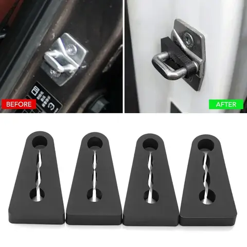 자동차 사운드 댐퍼 문짝 잠금 버퍼, BMW 5 시리즈 E60, E61, F10, F11, F07 용, 방음 긁힘, 청각장애인 도장 데드닝