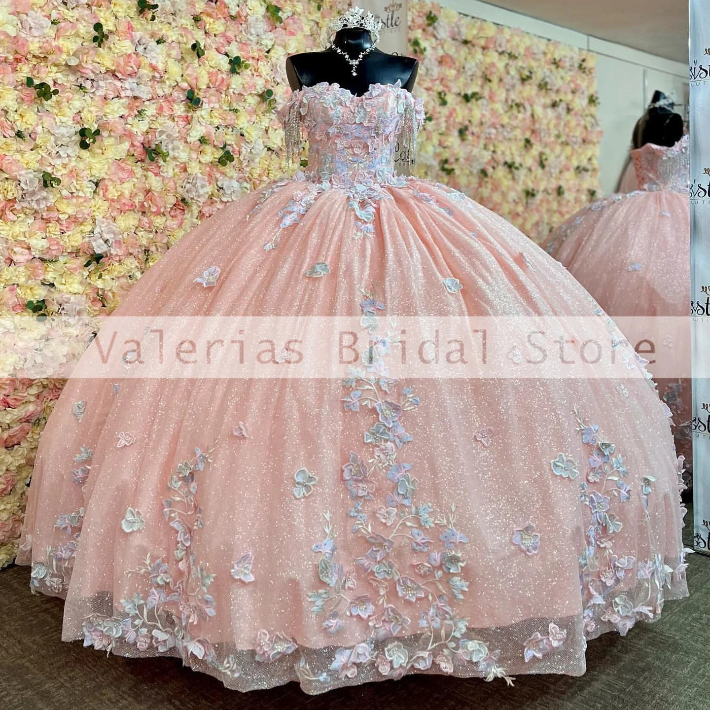 Vestido de quinceañera rosa de lujo para niñas de México, vestido de baile con apliques de cuentas, Vestidos de fiesta de cumpleaños, 15 Vestidos personalizados