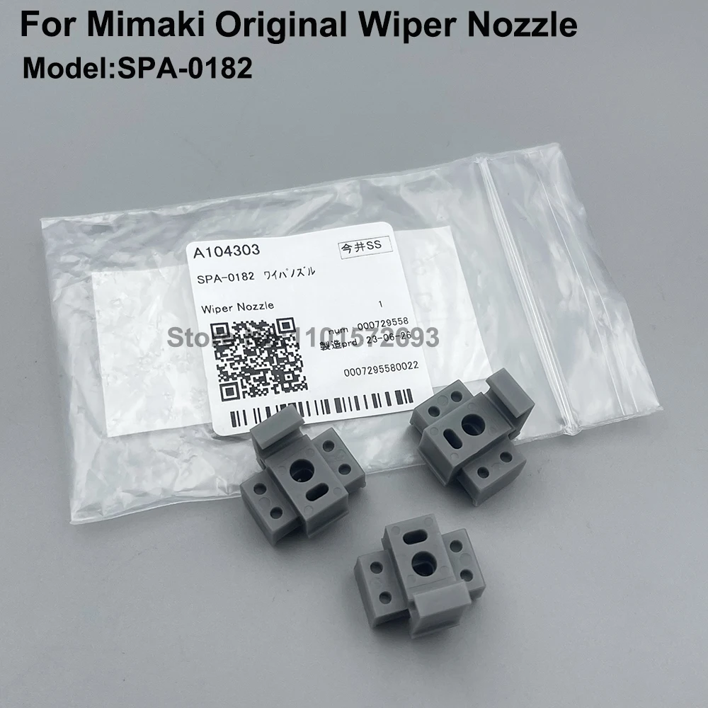

3 шт. оригинальная насадка стеклоочистителя для Mimaki UJF-3042 UJF-3042FX UJF-3042HG UJF-6042 УФ-принтер скребок держатель всасывающая насадка SPA-0182
