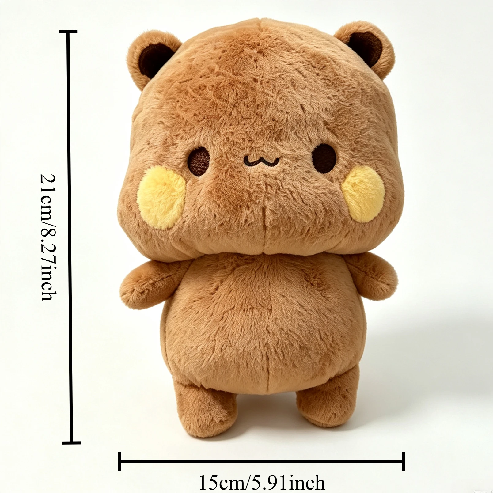 Yier Bubu Paar-Plüschpuppen, Kawaii Niedliche Panda-Stofftiere, Weiche Hautfreundliche Haptik, Tischdekoration, Geburtstagsgeschenke für Freunde – Detail 2