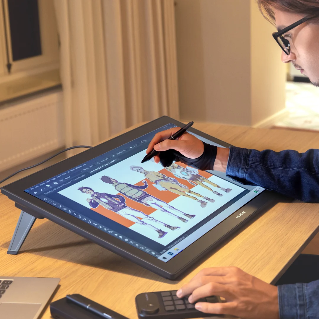 huion 27 Inch Professional Digital Drawing Graphic Tablet with Screen Kamvas Pro 27 4k Screen for Drawing DesignAR