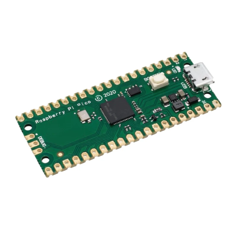 Raspberry Pi Pico RP2040 Dual Core MCU Development Board Micro USB Interface Small Size Powerful Microcontroller Board