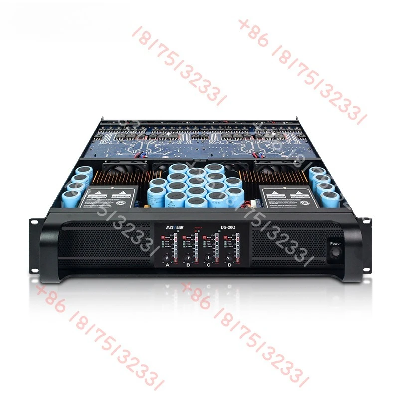 Class Td 4 Channel 10000 Watt Professional Audio Amplifier for Subwoofer