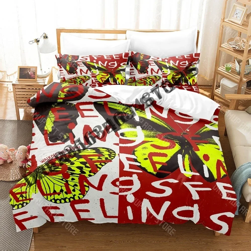 2026 3D Print Walk Off The Earth Bedding Set Single Twin Full Queen King Size Bed Set Adult Bedroom Duvetcover Set Bed Sheet