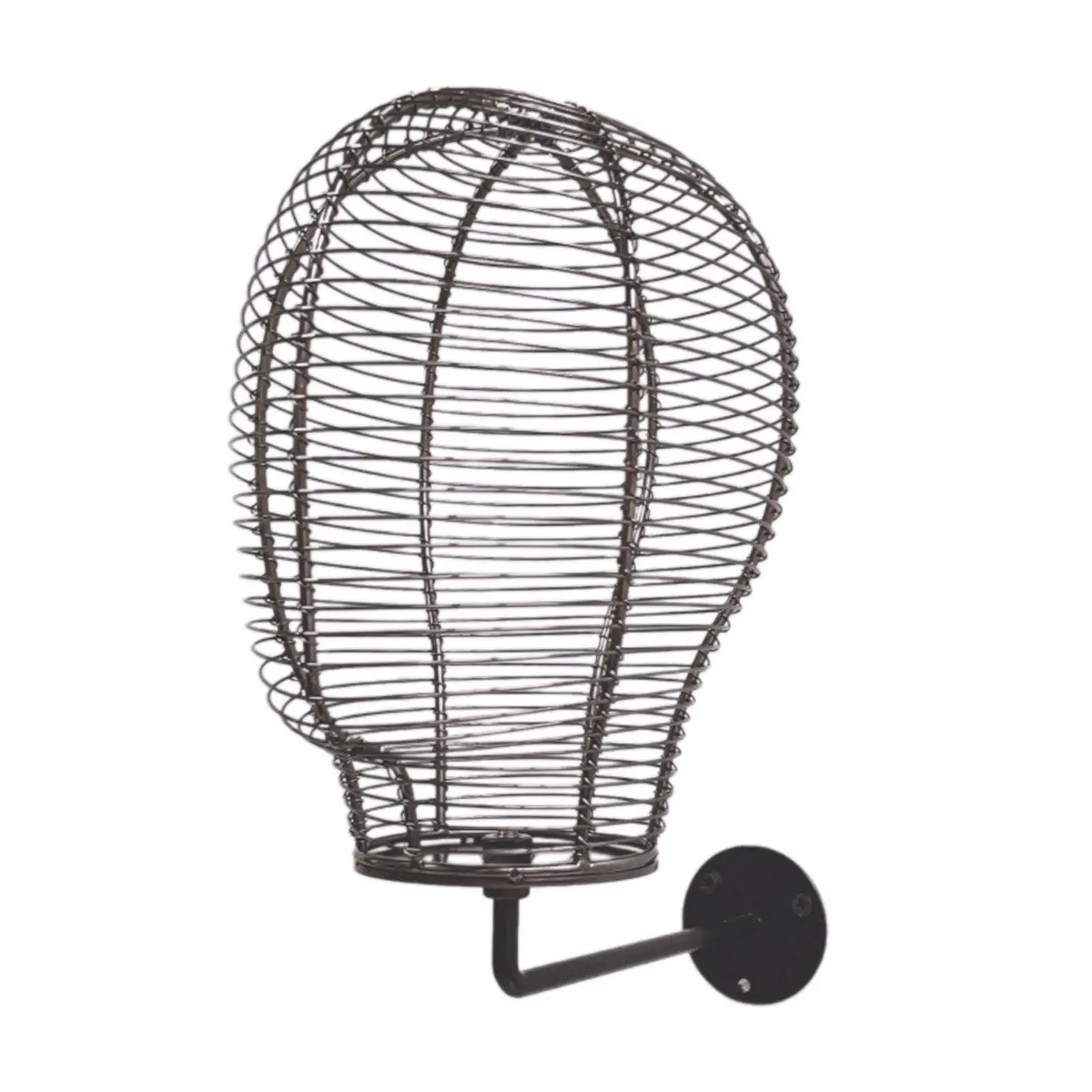 Supporto per cappello con testa di manichino per montaggio a parete Porta parrucca multiuso Porta cappelli per