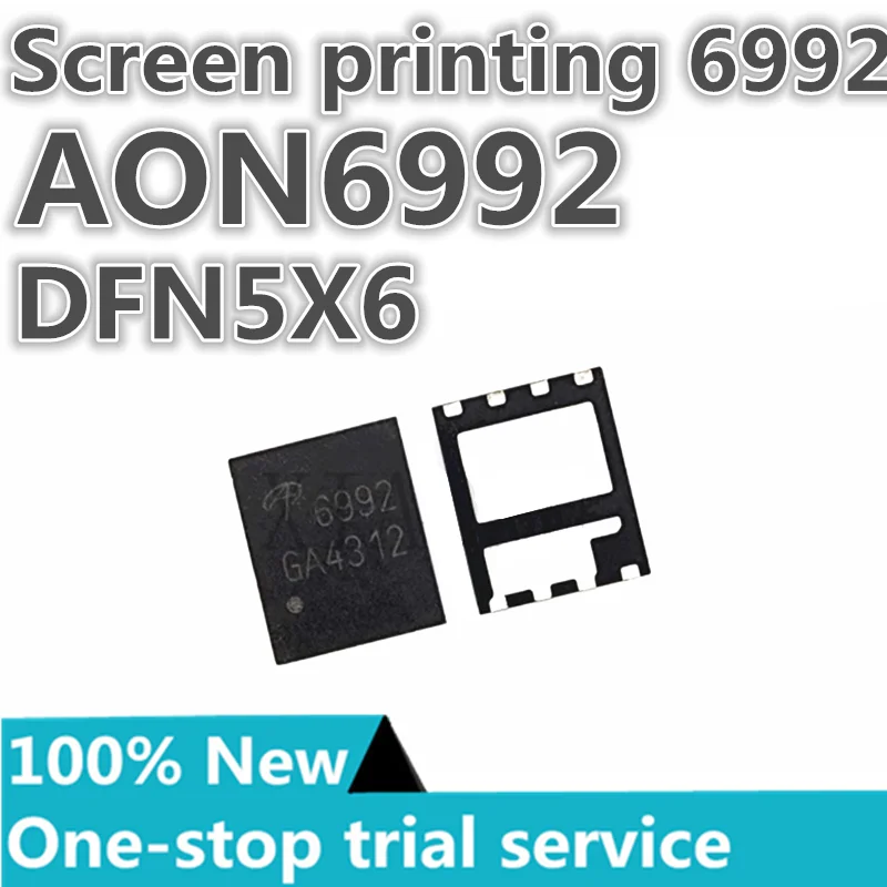 

5-100pcs %New AON6998 AON6996 AON6994 AON6992 Silkscreen 6998 6996 6994 6992 DFN5X6 field effect MOS tube 2N channel