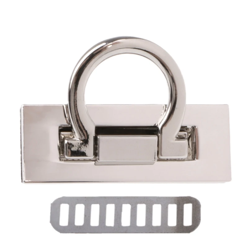 2024 New Metal Clasp Turn Twist Lock for DIY Craft Shoulder Bag Purse Handbag Hardware