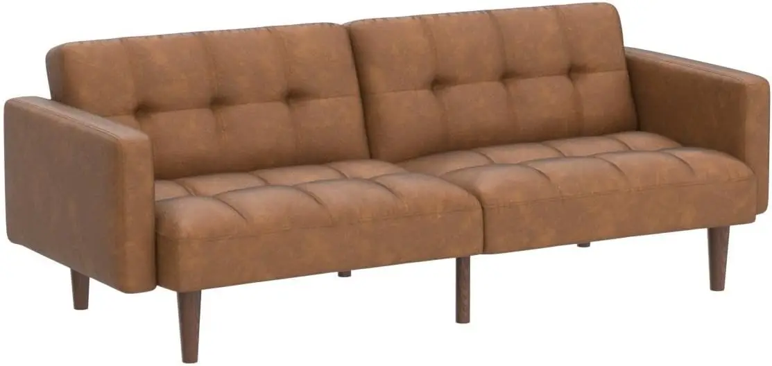 Small Sofa Futon Sofa Bed Sleeper Sofa Loveseat Mid Century Modern Futon Couch Sofa Cama Couches for Living Room Bedroom