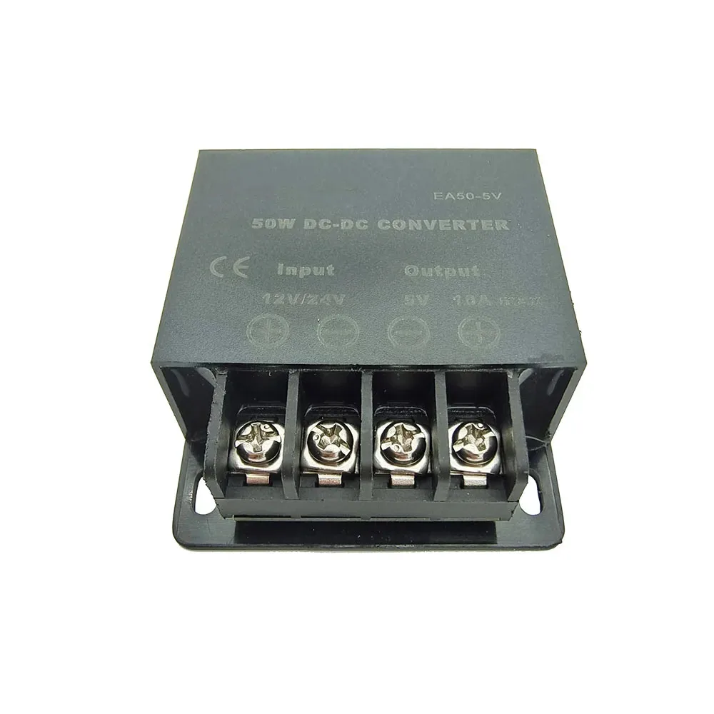 12V 24V zu 5V 5A 10A 15A DC-DC-Wandler Step-Down-Spannungsregler Buck-Konverter Auto-Stromversorgung Transformator-Modul – Detail 3