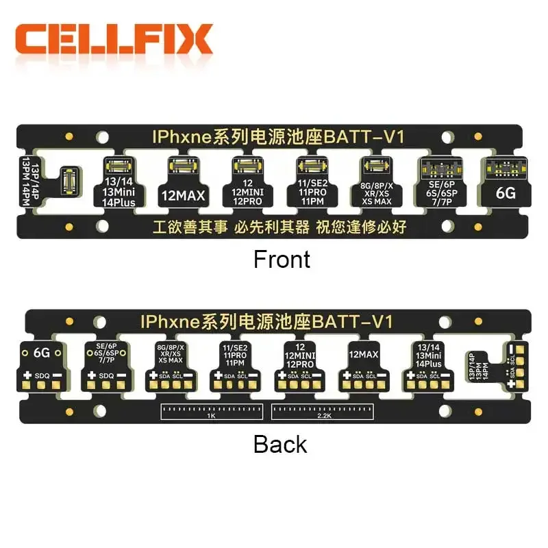 WL Battery Connect Buckle Power Boot Cable FPC Connector iPhone Motherboard Power-On For iPhone 6 7 8 X 11 12 13 14 Series