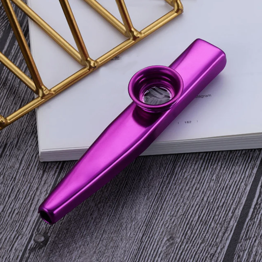 Kazoo Harmonica Toy Mouth Instrument Children Educational Performance Kids Music Plaything Musical Metal Kazoos Instruments