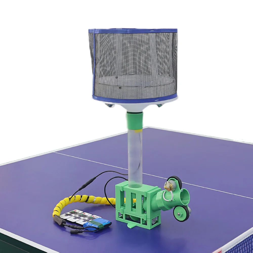 Table Tennis Serving Machine, Sparring Device, Technique And Movement Training Device