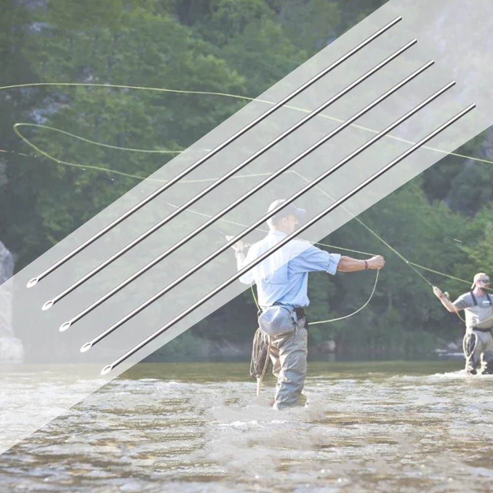 5 قطعة ربط دودة الأرض إبرة دودة الطعوم إبرة الفولاذ المقاوم للصدأ الصيد تزوير إبرة الصيد الطعوم أداة لصيد سمك الشبوط