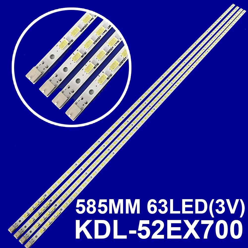 Kit 4pcs LED Backlight strip For SONY KDL-52EX700 KDL-52EX701 KDL-52EX705 LK520D3LB1S RUNTK4339TP SLED 090907 AE5260B 4339TP