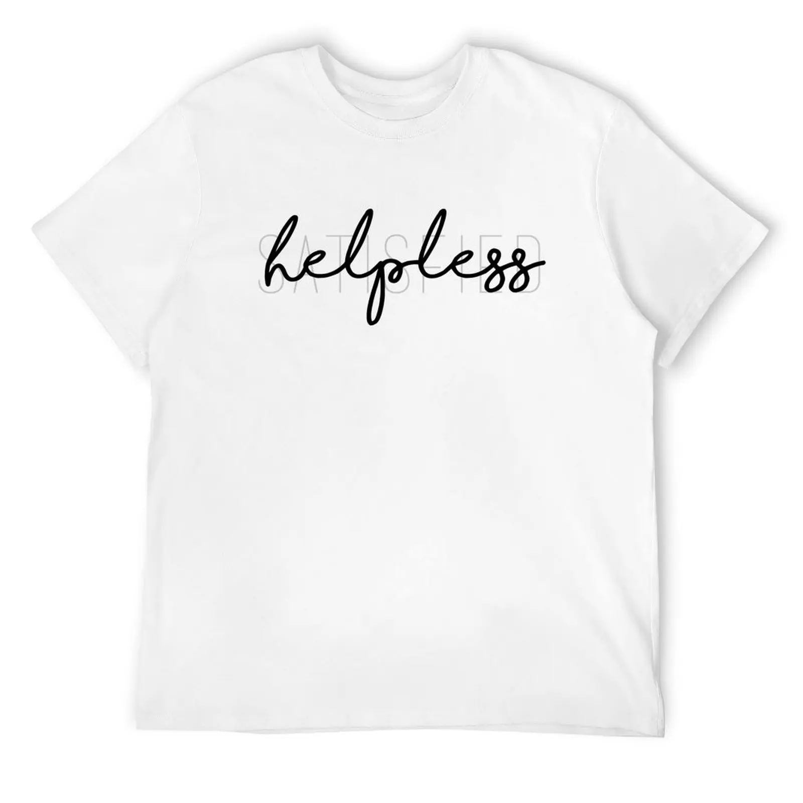 Hamilton - Helpless / Satisfied T-Shirt plus size clothes plus sizes graphic shirts mens t shirts casual stylish