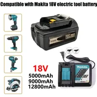 Suitable for replacing rechargeable lithium batteries with original Makita 18V batteries BL1830B BL1850B BL1850 BL1840 BL1860
