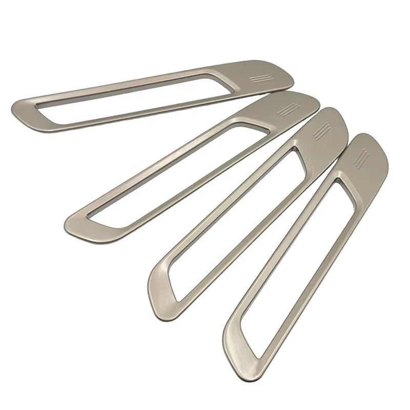 

Car Customization Glossy Black Car Door Handle Cover Car Aesthetics Daily Wear Protection Easy Setup Long-lasting Performance