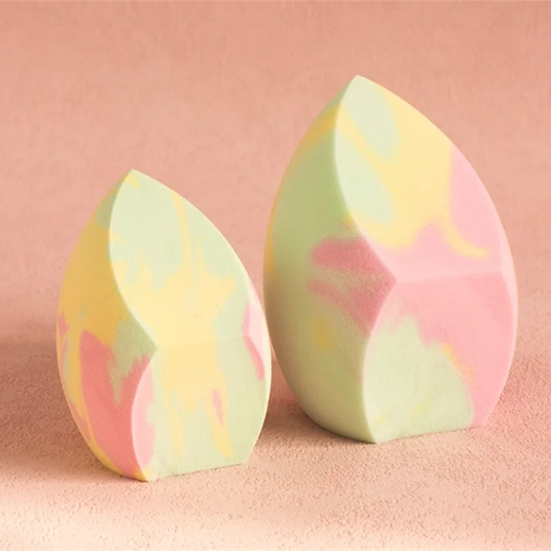2 pezzi spugna per trucco extra large spugna per trucco di grandi dimensioni doppio uso fondotinta colorato soffio cosmetico spugna di bellezza soffio comestico