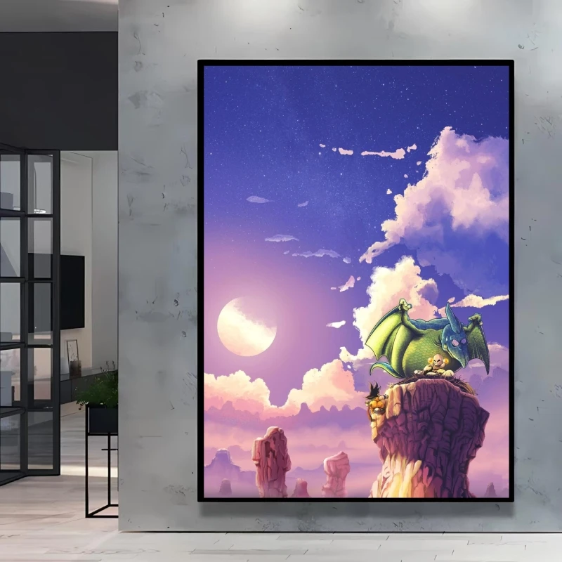 Posters and Prints Dragon Ball Goku Birthday Gifts Wall Art Modern Living Room Children's Bedroom Decor Classic Picture Hanging - view 4
