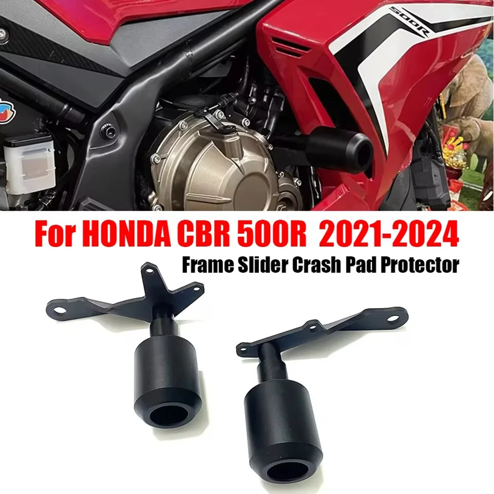 

CBR500 R Motorcycle CNC Falling Protection Frame Slider Fairing Guard Crash Pad Protector For HONDA CBR500R CBR 400R 2021-2025