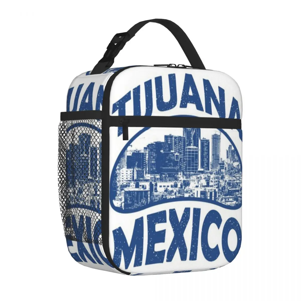 Hot Sale Tijuana Mexico Multi Pocket Insulated Tote Daycare Meal Student Lunch Bag