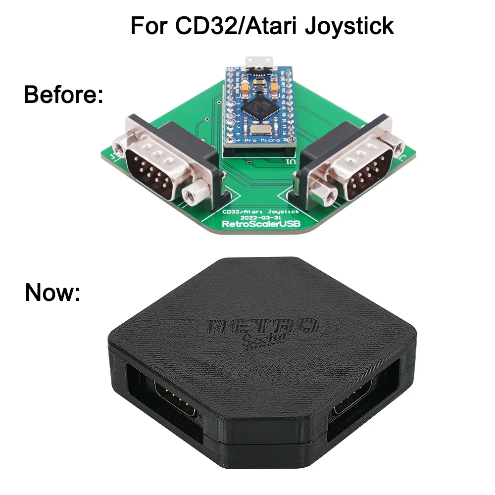 

Джойстики CD32/подруга/C = / Atari для USB-адаптера