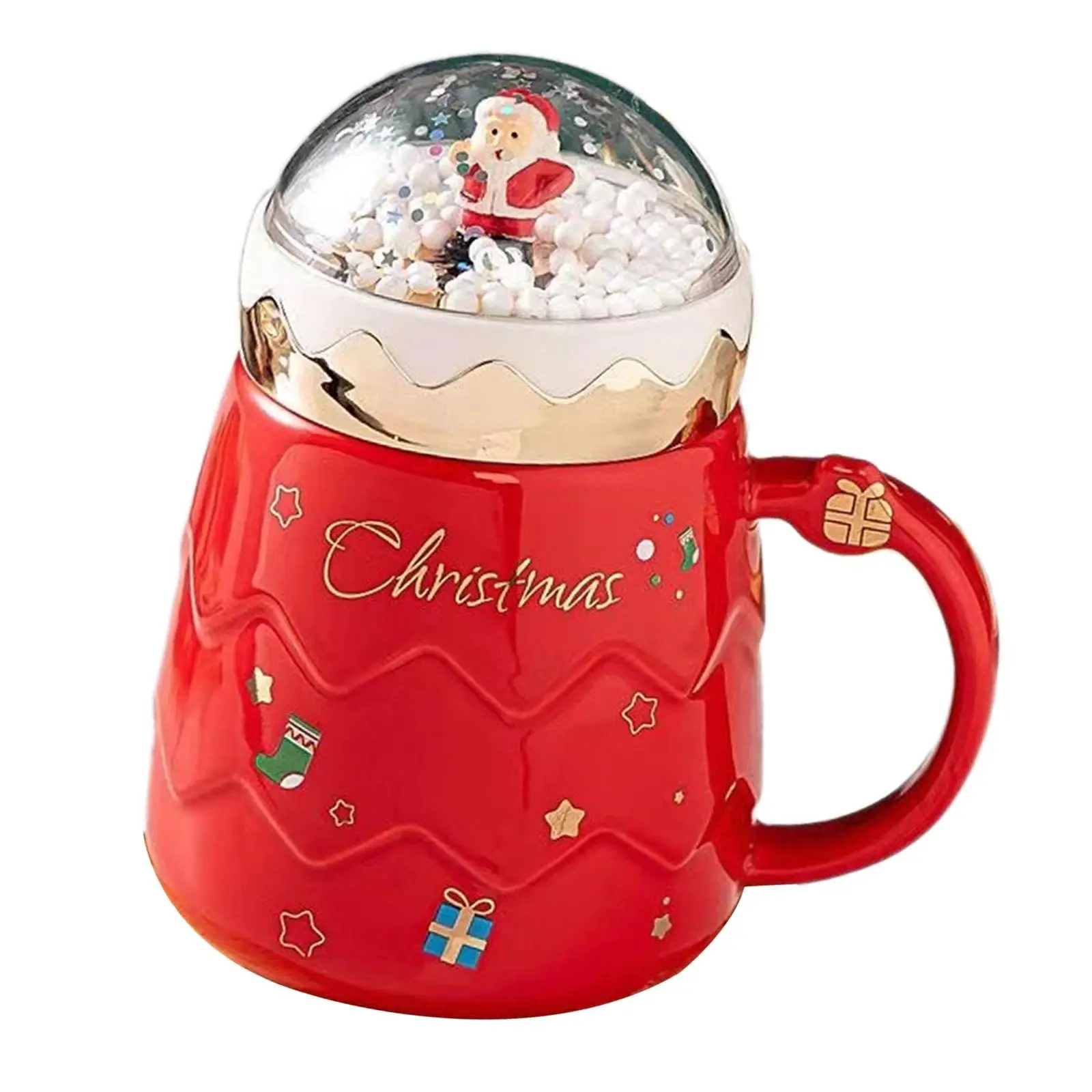 Ceramic Christmas Mug Beverage Drinking Mug for Boys Girls Women Colleagues